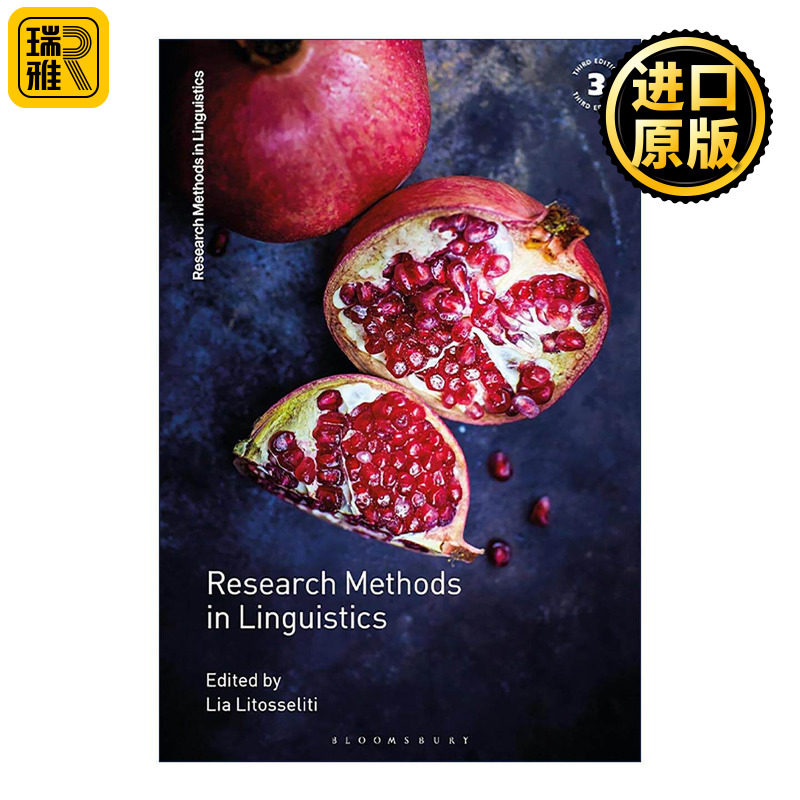 英文原版 Research Methods in Linguistics 语言学研究方法 Lia Litosseliti 第三版 英文版 进口英语原版书籍