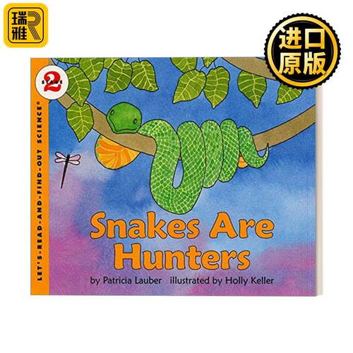 英文原版 Let's Read and Find Out 2: Snakes Are Hunters 2