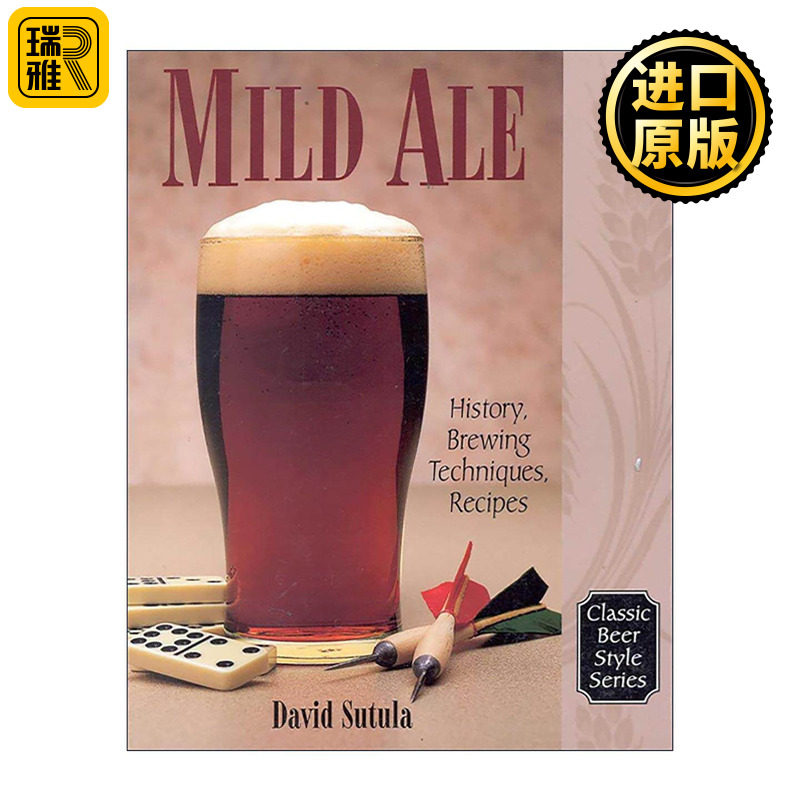 英文原版 Mild Ale 淡味黑啤 经典啤酒历史及其酿造技术系列 英文版 进口英语原版书籍