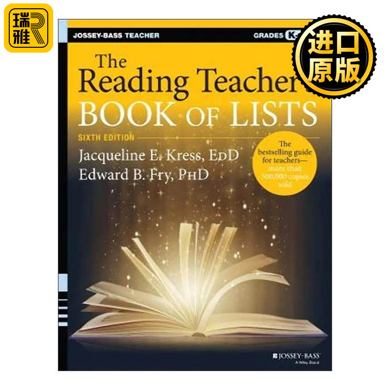 英文原版 The Reading Teacher's Book of Lists 阅读教师清单书 第6版 英文版 进口英语原版书籍