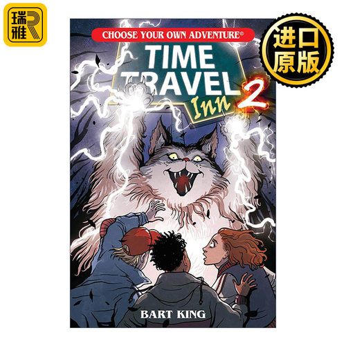 英文原版 Time Travel Inn 2 Choose Your Own Adventure New Classics 惊险岔路口新经典系列 时空旅舍2 儿童互动式分支情节游戏