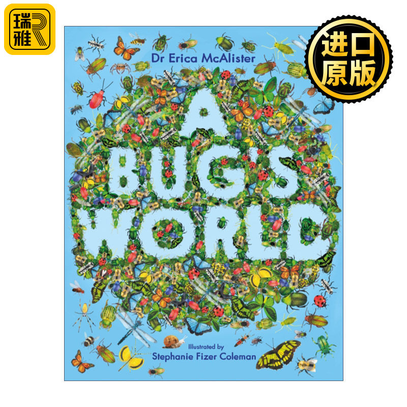 A Bug's World 虫虫的世界 儿童科普百科精装