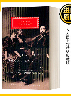 契诃夫短篇小说全集 人人图书馆精装收藏版 英文原版 The Complete Short Novels 精装 Anton Chekhov 英文版 进口英语原版书籍