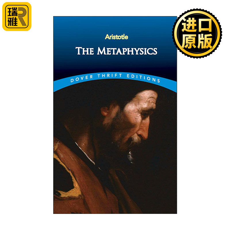 英文原版 The Metaphysics 形而上学 Aristotle亚里士多德 哲学 Dover Thrift Editions 英文版 进口英语原版书籍