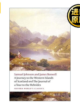 英文原版 A Journey to the Western Islands of Scotland and the Journal of a Tour to the Hebrides 苏格兰西部岛屿之旅