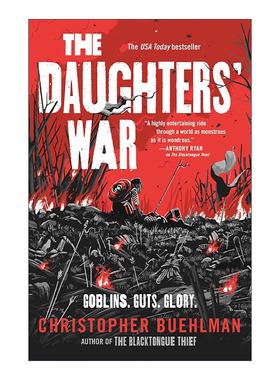 英文原版 The Daughters' War 女儿们的战争 黑舌系列卷二 英文版 进口英语原版书籍