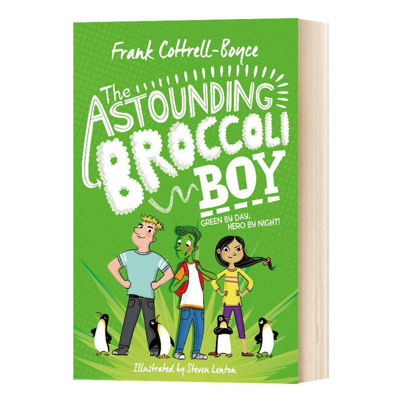 令人震惊的西兰花男孩 英文原版 the astounding broccoli boy