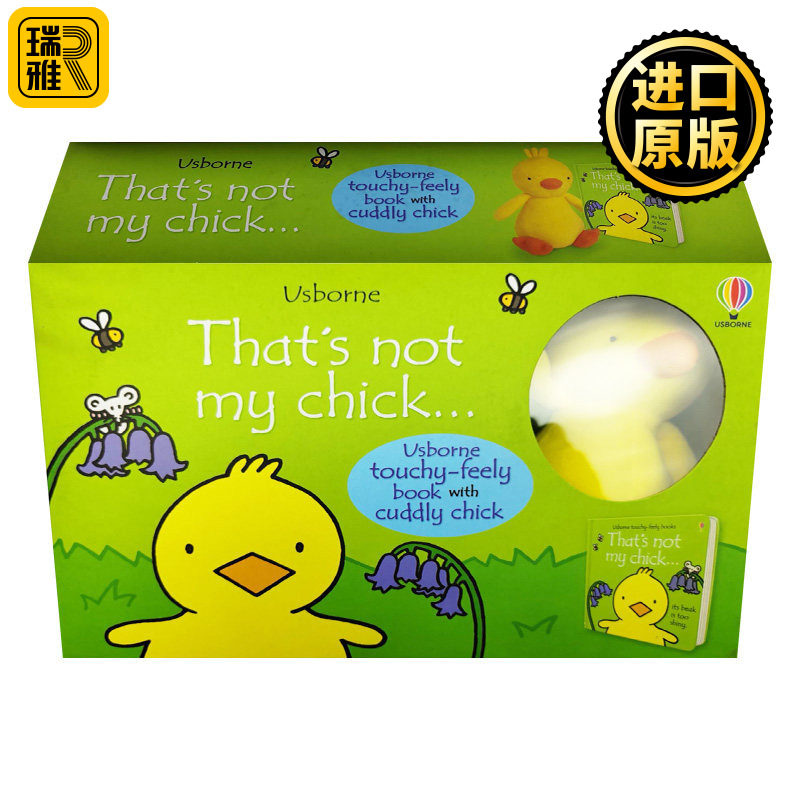 That's Not My Chick Book and Toy 那不是我的小鸡 英文原版儿童绘本