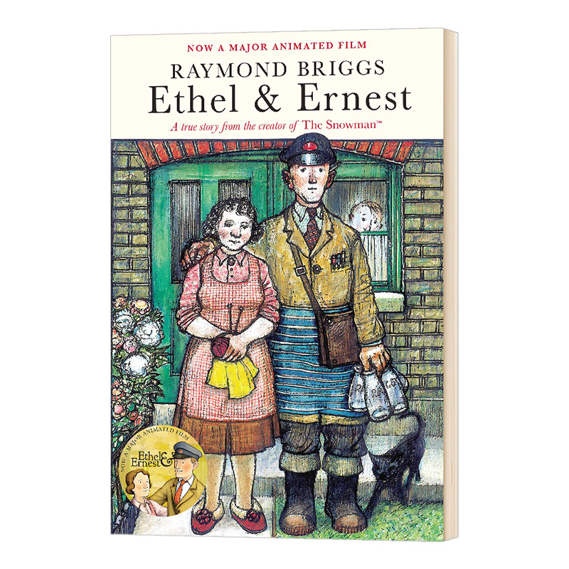 伦敦一家人 Ethel and Ernest英文原版小说 Raymond Briggs英国编年史温暖感人小说雷蒙布力格的温馨漫画书籍进口英语书籍-封面