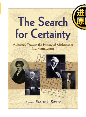 英文原版 The Search for Certainty 1800-2000 Frank J. Swetz