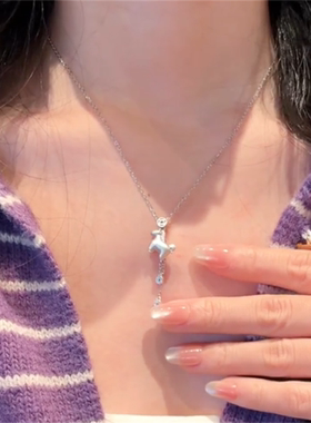 马上有钱项链女招财聚财毛衣链