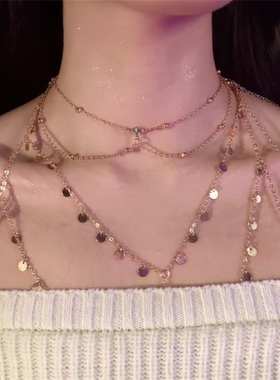 辣妹身体链胸链欧美夸张高级感