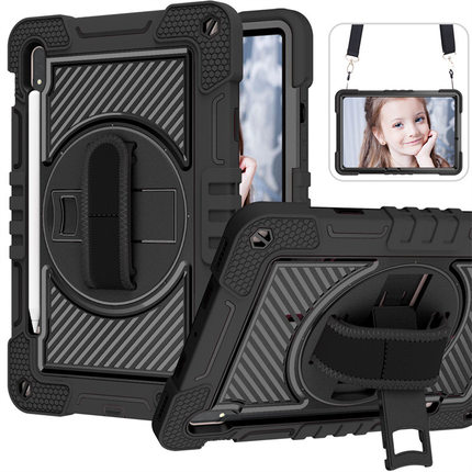 适用三星Samsung Tab S8 Plus Case S8+ Back cover holder保护套