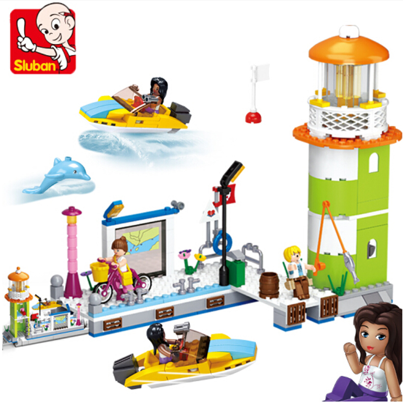 兼容乐高鲁班粉色浪漫