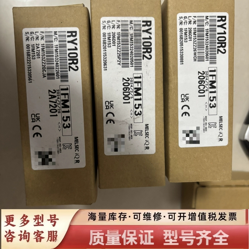 非标价RY10R2模块，型号1FM153，未拆封，20