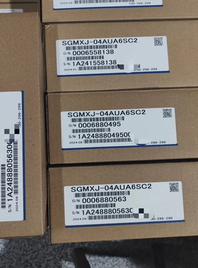 非标价电机SGMXJ-04AUA6SC2 ，盒码一