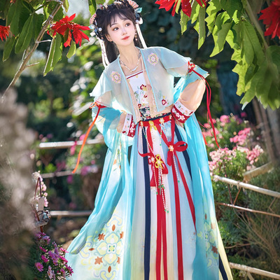 汉服妙言联名星河同款永夜虞书欣凌妙妙cos汉服女装日常套装