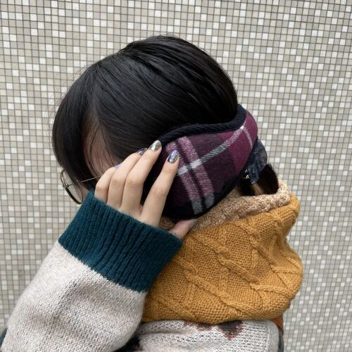 耳罩加厚耳捂冬天折叠毛绒男女保暖护耳朵神器防冻防风日本原单