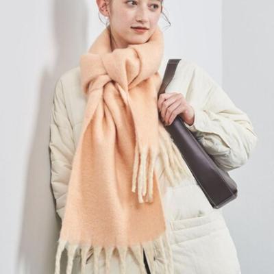 秋冬日系男女小众大牌围巾