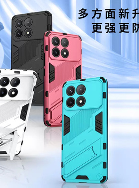 适用小米POCOF5手机壳推窗POCOX6PRO保护套滑盖外壳全包防摔m6pro摄像头推拉镜头盖开关pocoC65带指环支架x5