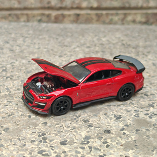1:64 2020福特野马谢尔比GT500合金跑车汽车模型收藏静态摆件散包