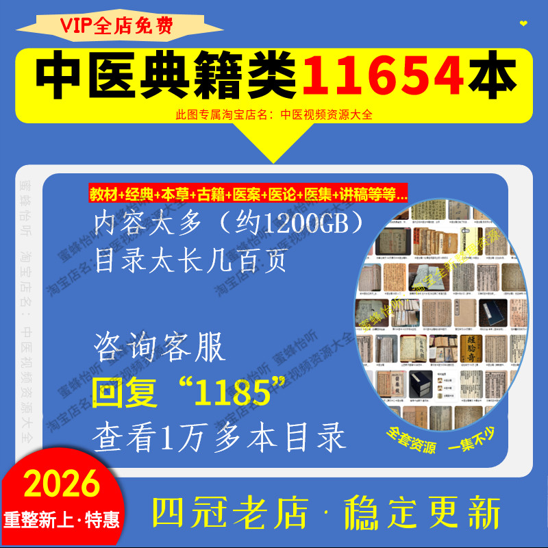 中医电子书11654本大全集图片