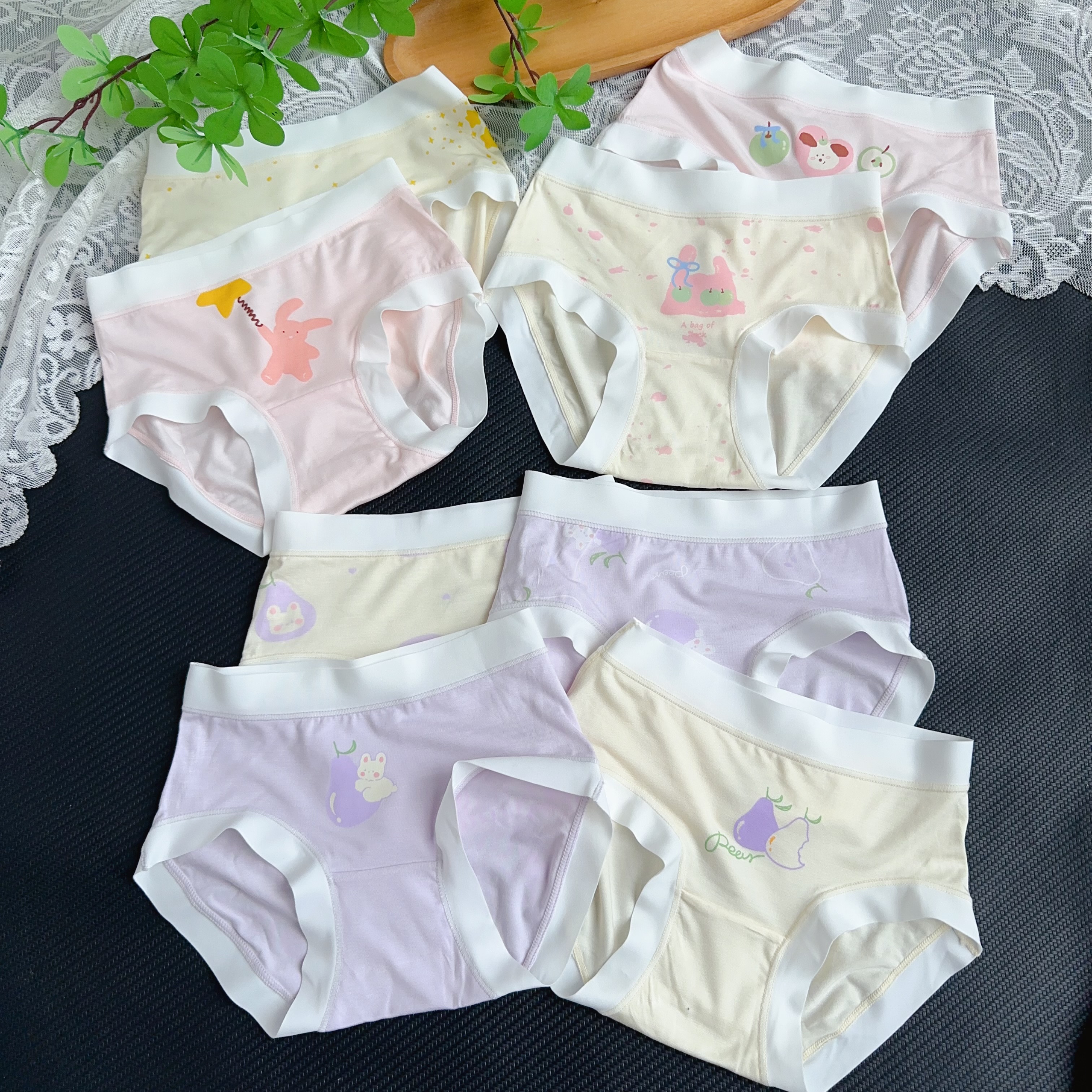 A类抗菌 儿童内裤女童夏季薄款2025新款木纤维三角裤女孩宝宝短裤