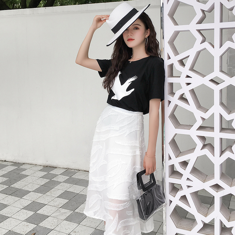 chic¸ÛζÁ½¼þÌ×Å®Éñ·¶Ê¡ÐÄ´îÅäÅ®×°°ëÉíȹÌ×װʱÉг±RE3971