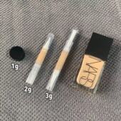 纳斯NARS超方瓶 流光美肌持妆粉底液小样试色遮瑕滋润养肤