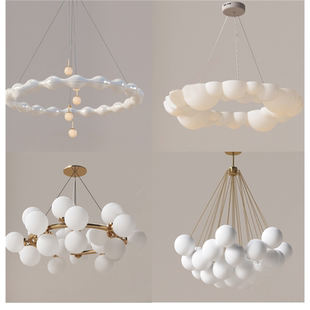 样板间装饰灯吊灯款式民宿现代灯罩简约吊灯吧台定制餐桌式酒店小