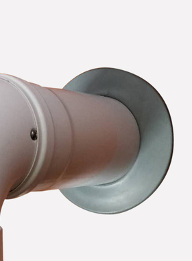 壁挂炉排烟管道罩烟囱筒墙洞装饰板密封圈直径10厘米软塑料防风雨