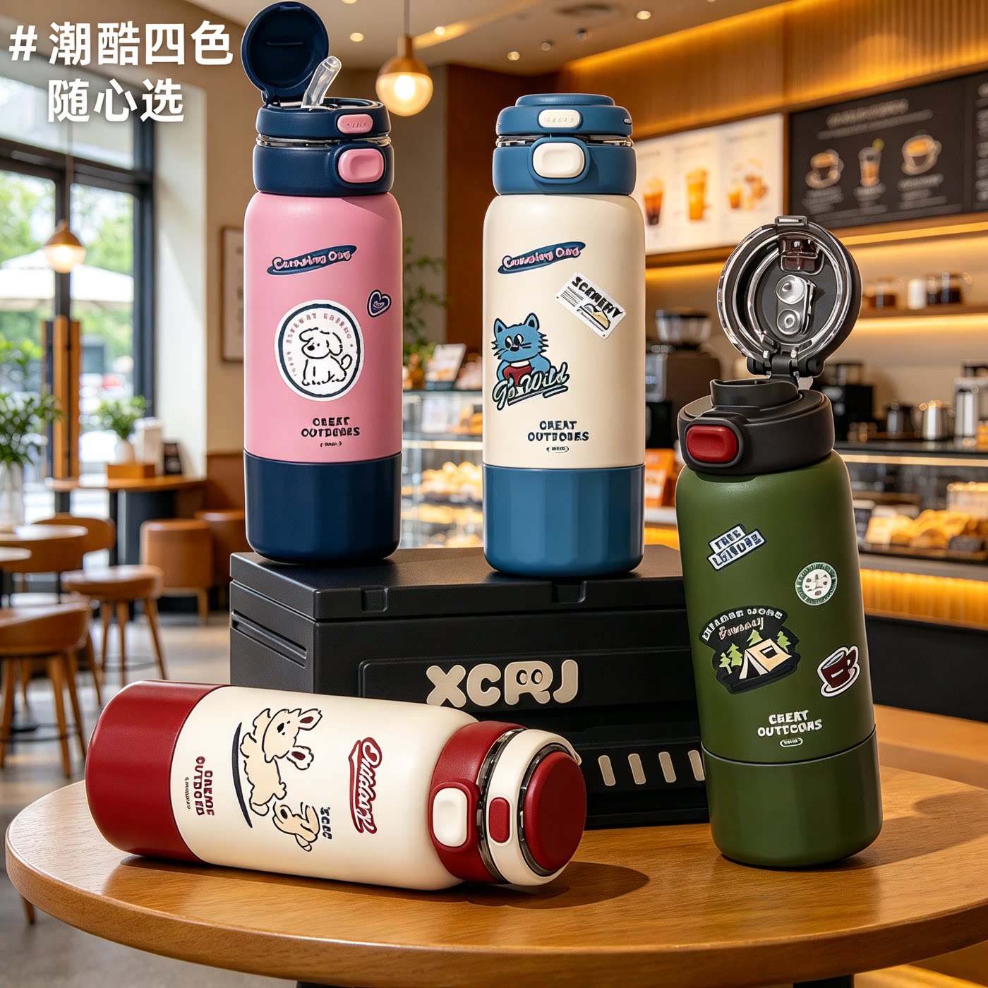 大容量情侣杯不锈钢水杯