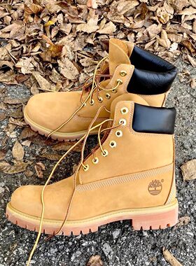 Timberland 经典大黄靴 靴子 Premium Wheat Nubuck 10061