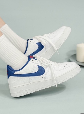 Nike耐克Air Force 1 Low AF1空军一号休闲时尚板鞋白蓝CT3839