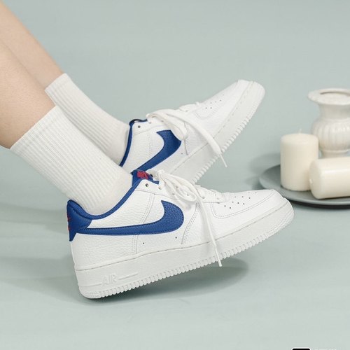 Nike耐克Air Force 1 Low AF1空军一号休闲时尚板鞋白蓝CT3839