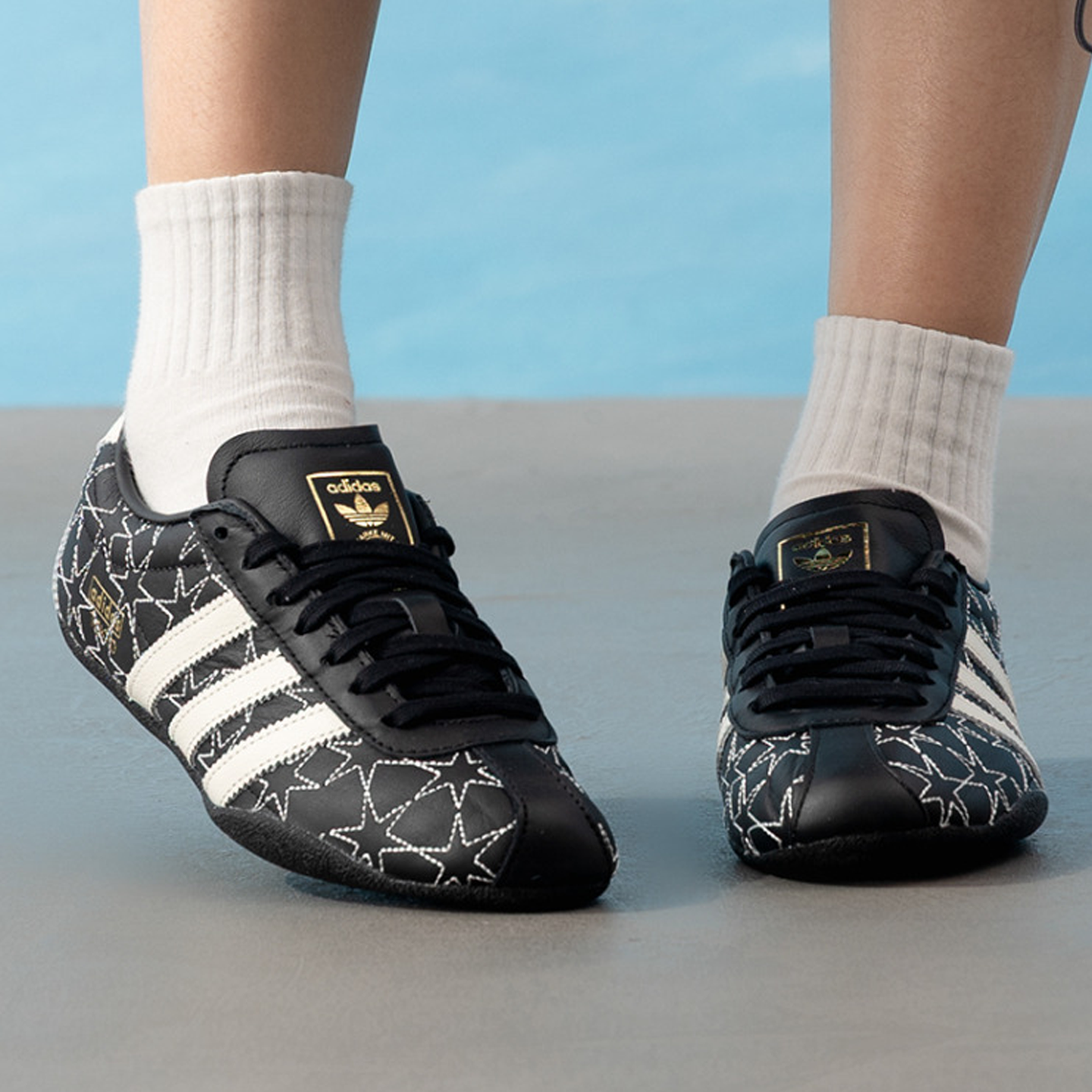Adidas 阿迪达斯Tokyo防滑耐磨舒适低帮平跟复古运动休闲鞋IH6639