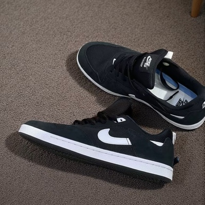 Nike SB Alleyoop 舒适轻便 优化控制 抓地稳定 复古休闲 滑板鞋