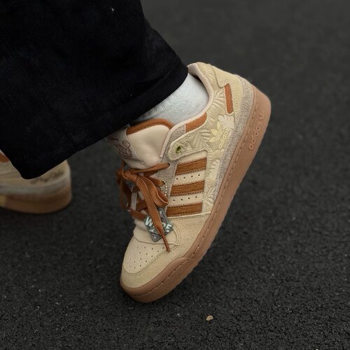 Adidas阿迪达斯 FORUM疯狂动物城联名三叶草复古轻便板鞋HP3739