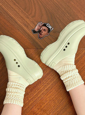 adidas Adifom Stan Mule 舒适厚底 包头沙滩 复合底 厨师鞋凉鞋