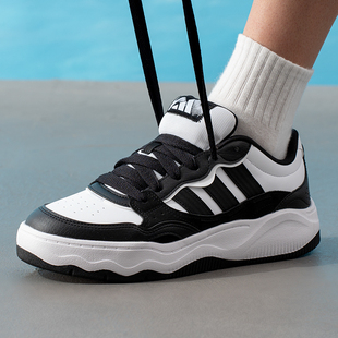 Adidas/阿迪达斯 Lite Shuffle板鞋舒适百搭休闲鞋KZ6682