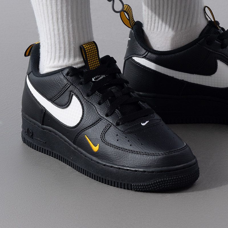 Nike耐克AF1经典复古轻便运动板鞋GS大童女款HF0095-001