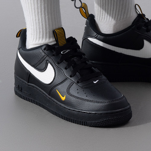 Nike耐克AF1经典复古轻便运动板鞋GS大童女款HF0095-001