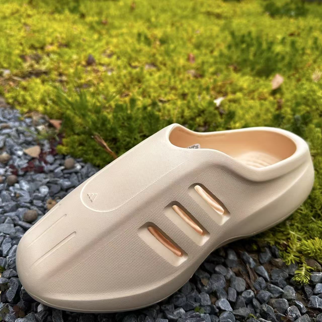 Adidas阿迪达斯adiFOM Mule经典包头防滑舒适运动休闲拖鞋IH0355