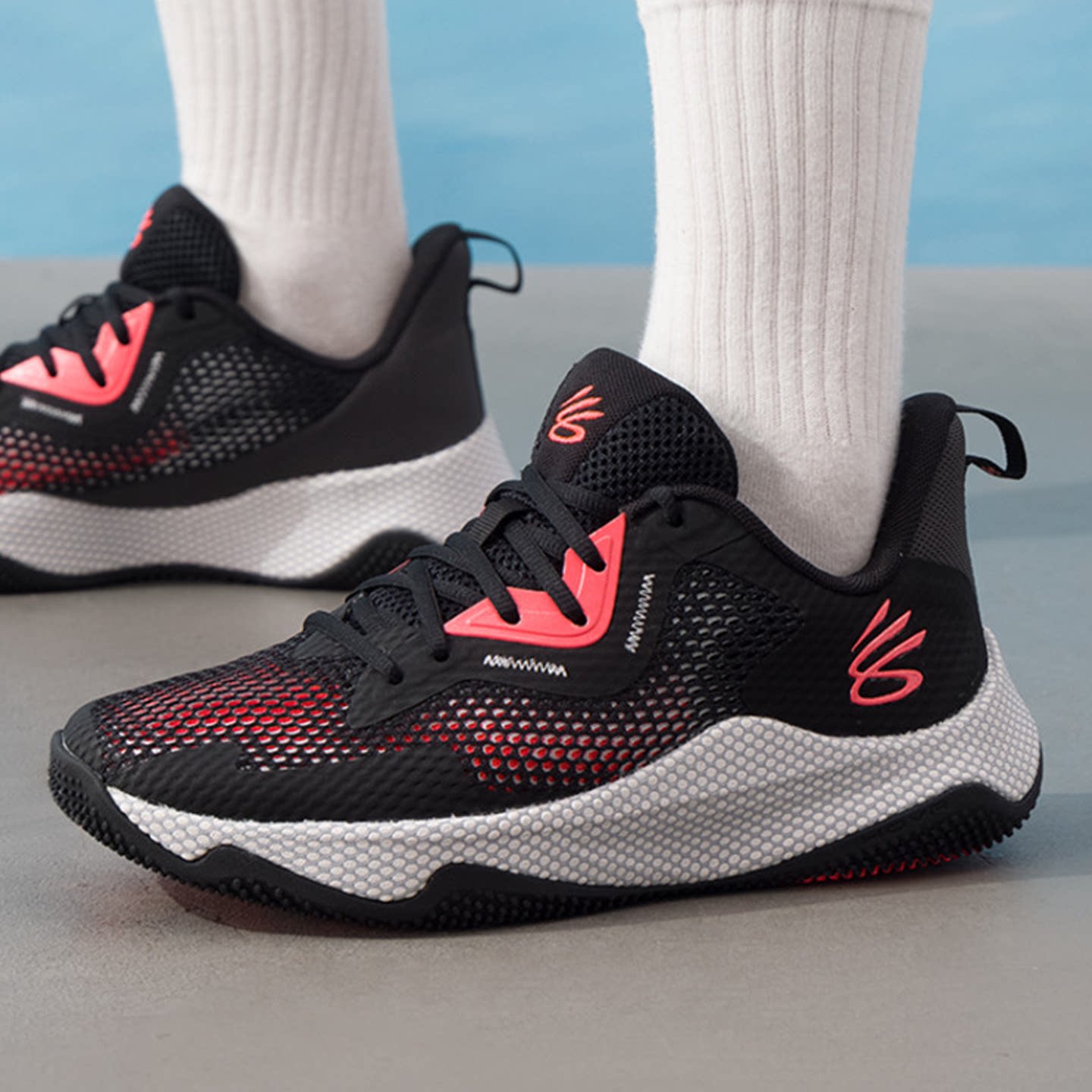 Under Armour/安德玛Curry Hovr Splash 3轻盈舒适缓震耐磨篮球鞋