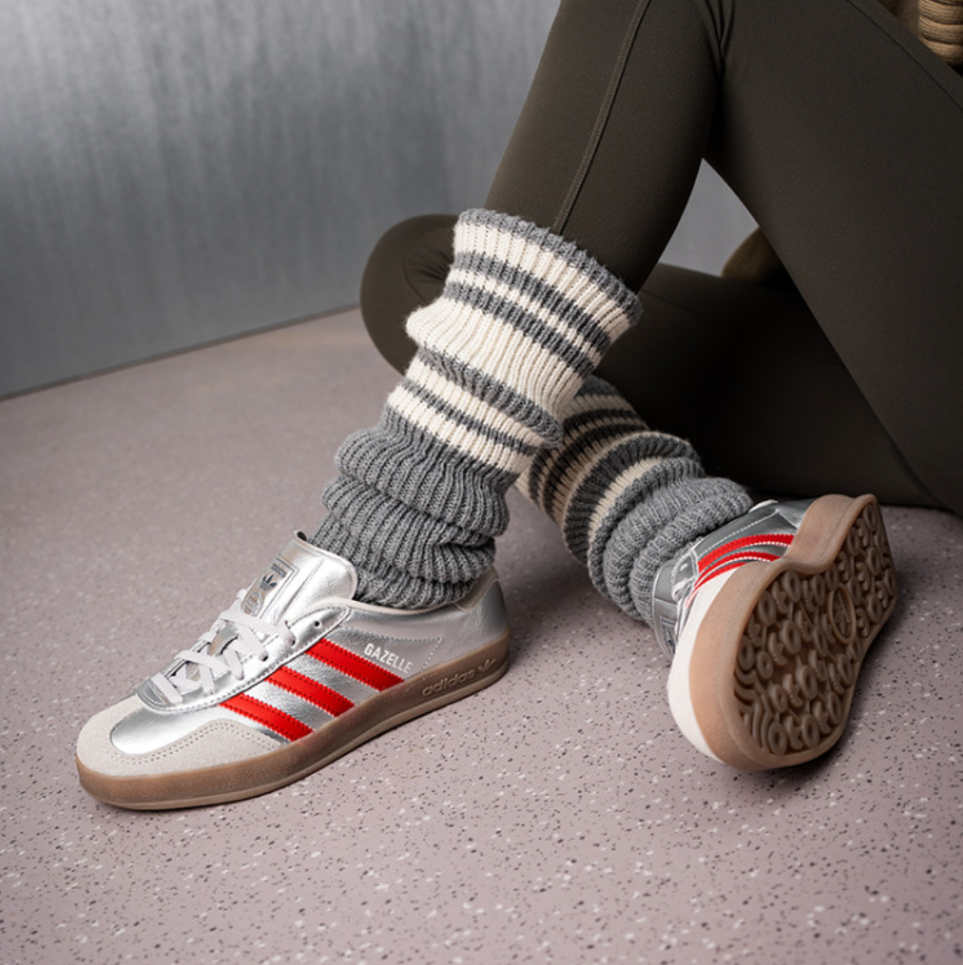 Adidas/阿迪达斯 Gazelle Indoor潮流 休闲鞋板鞋运动鞋JR2403