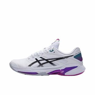 SPEED 4防滑网球鞋 Asics 1041A532 SOLUTION 运动鞋 101 亚瑟士