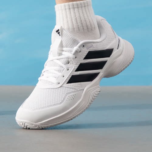 adidas Game Court 3 网球鞋 百搭透气支撑回弹