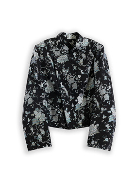 【苏小乔】新中式宋锦螺钿桑蚕丝提花外套A25087