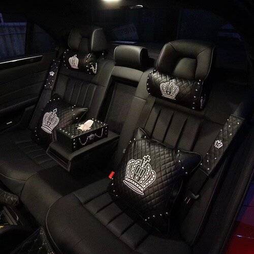 抱枕头枕皇冠DAD纸巾盒