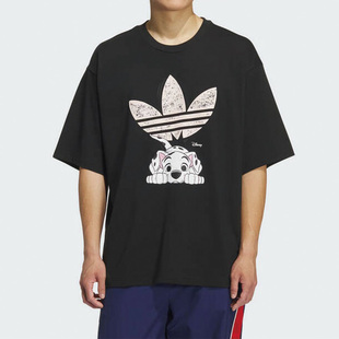 Adidas/阿迪达斯 originalsx Disney 圆领舒适短袖T恤男款KG6684